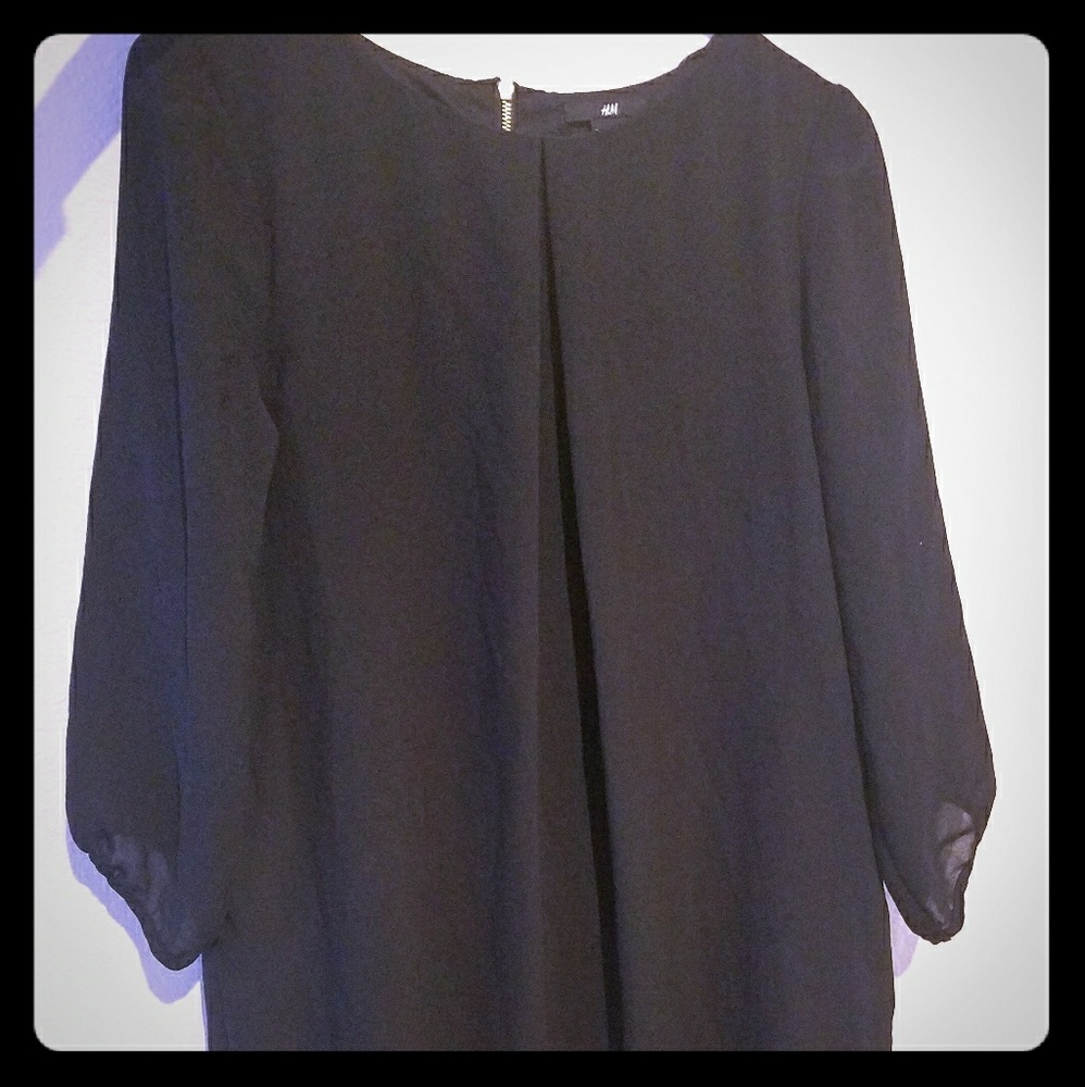 Black over sized dress